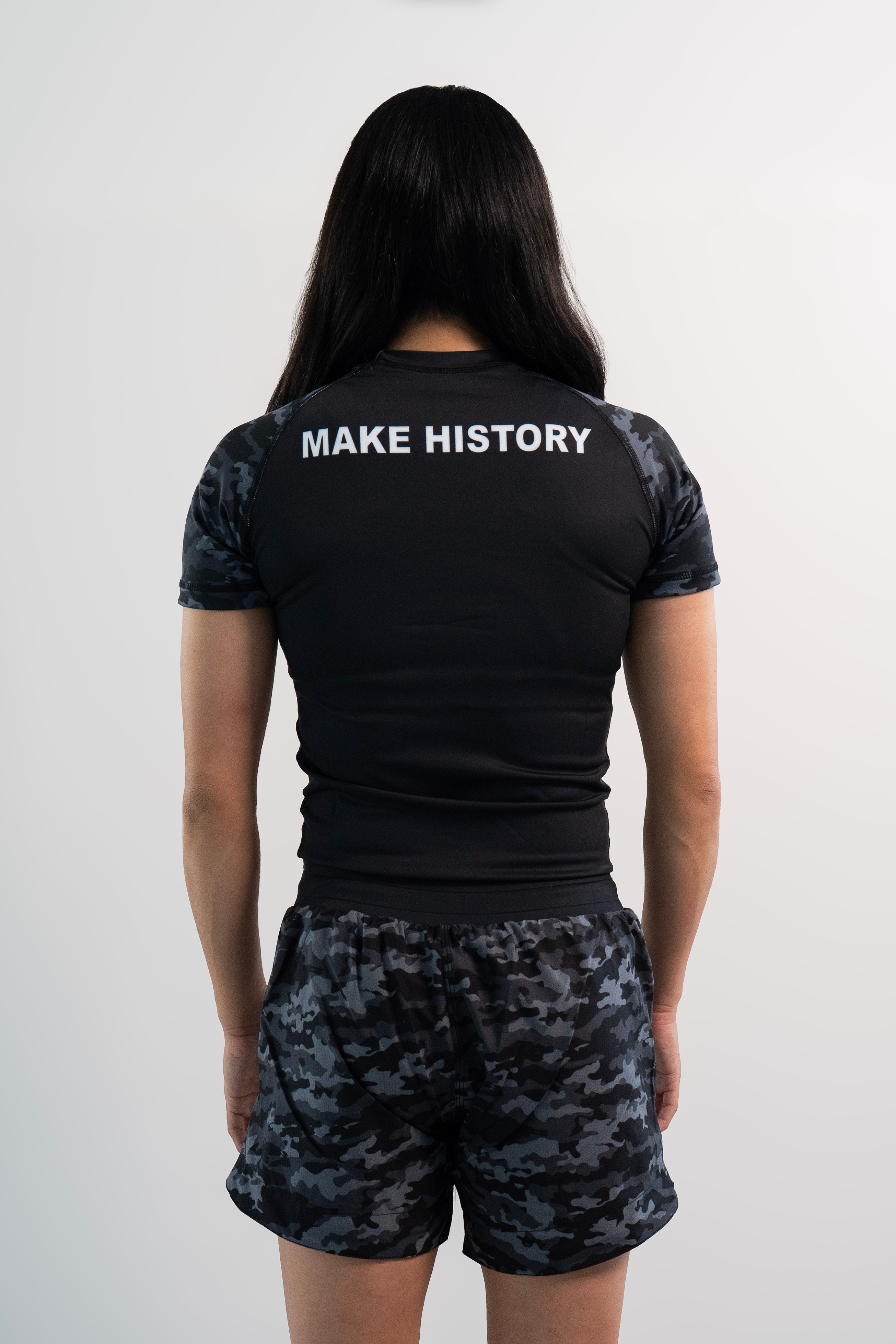 Women's No-Gi Shorts — Black Camo