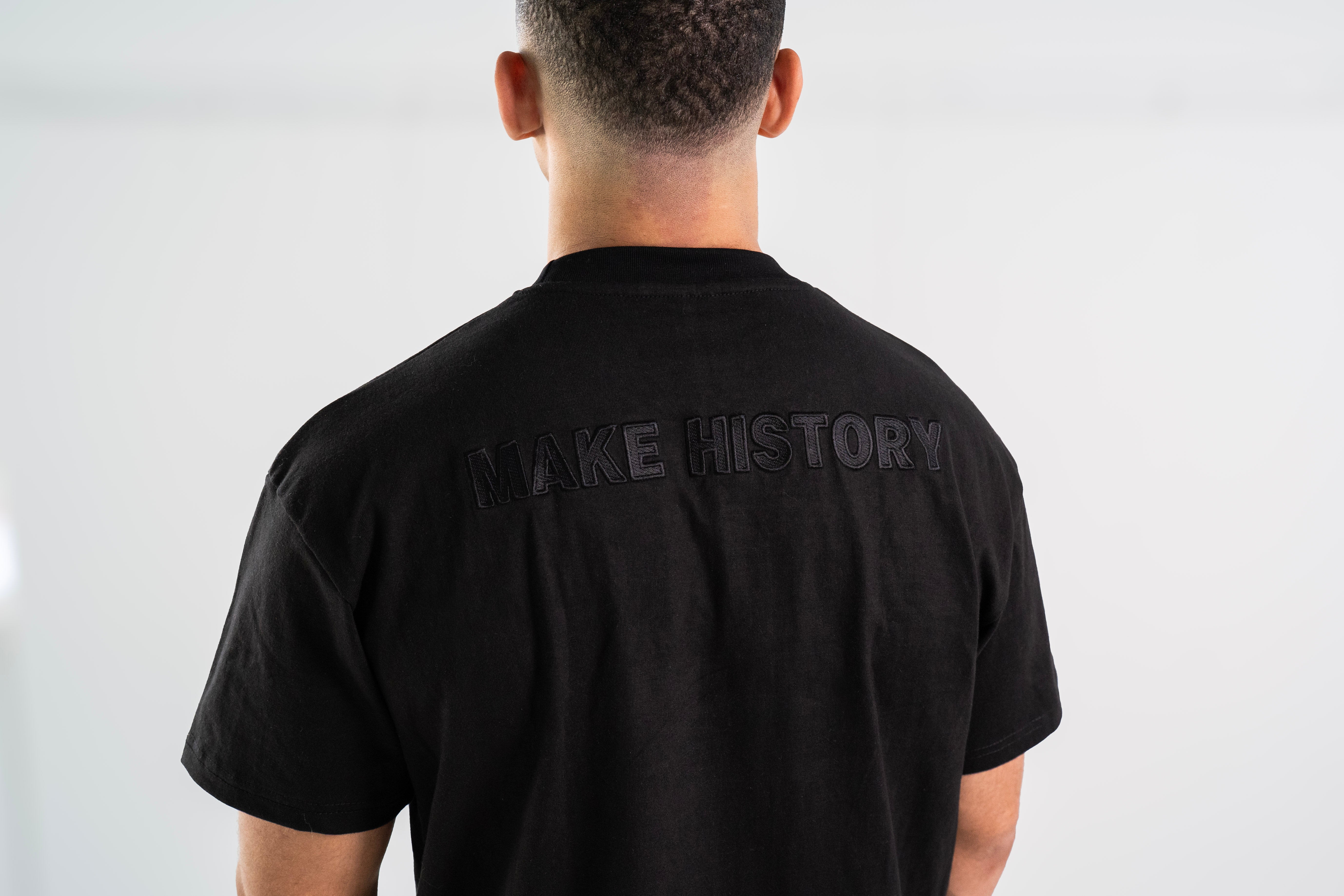Lineage Heavyweight Oversized Tee – Black