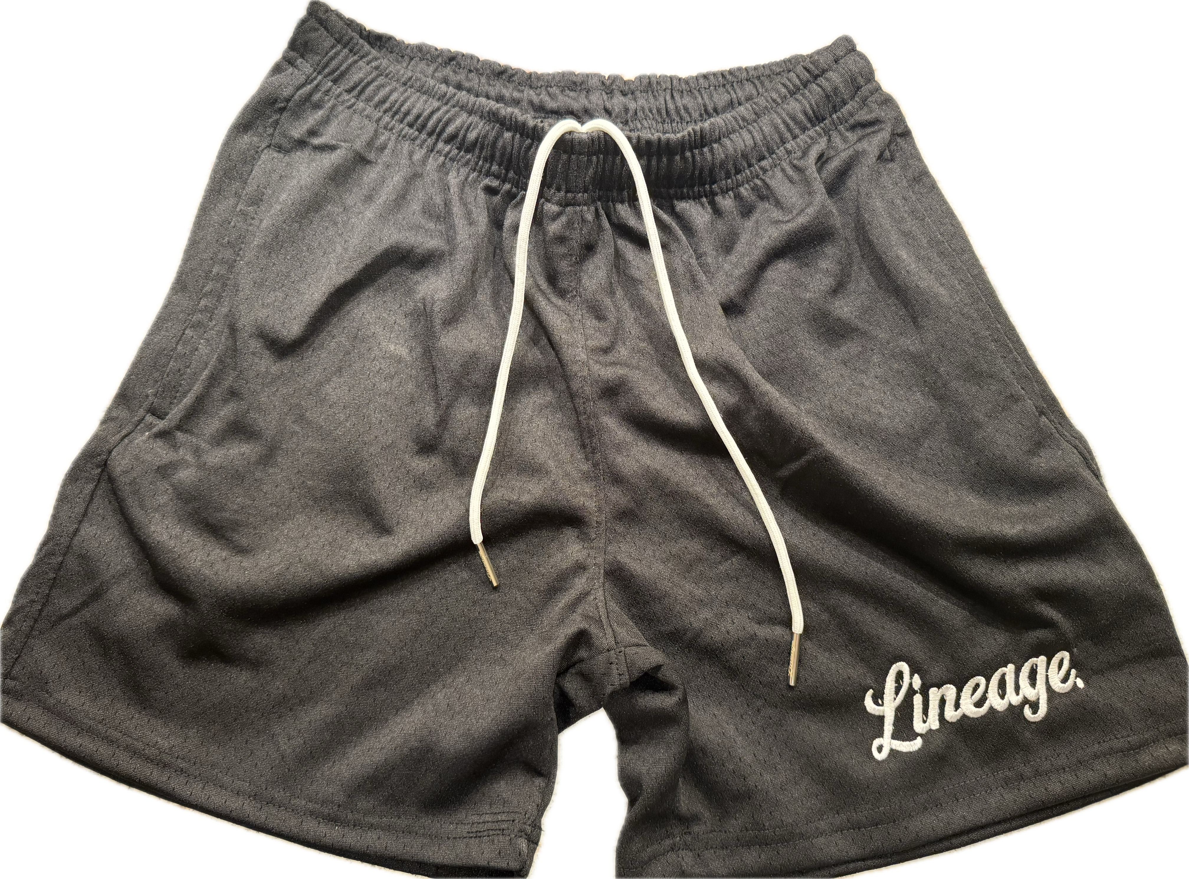 LINEAGE. Mesh Shorts